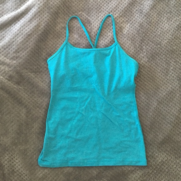 Lululemon power Y tank - turquoise blue 6