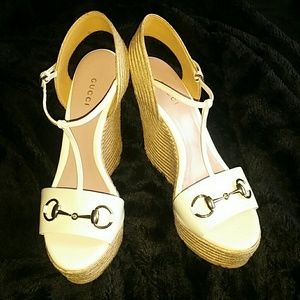 Gucci wedges size 8.5