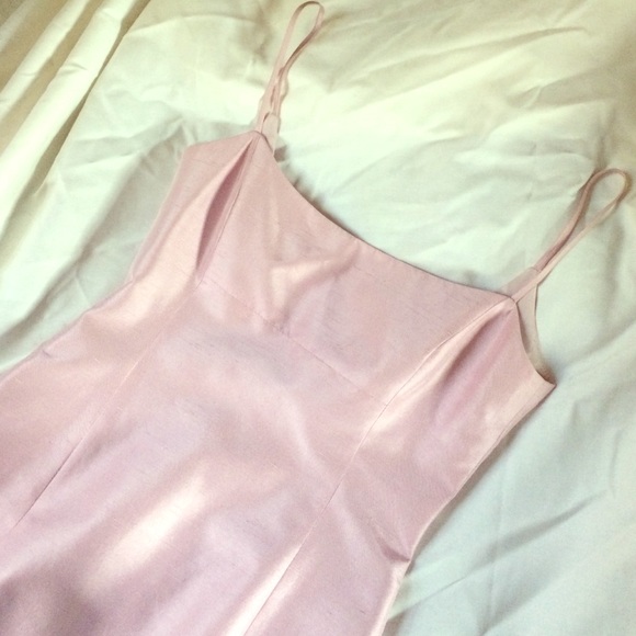 Laundry: Shelli Segal Blush Spaghetti Strap Dress