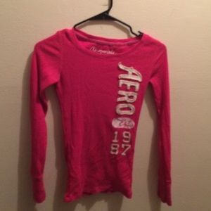 thermal pink long sleeve