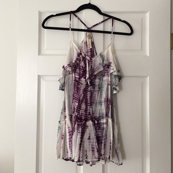 Free People Tops - Free people purple the dye top