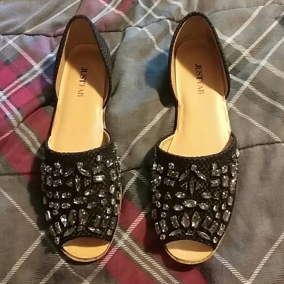 Gorgeous JustFab flats NEW