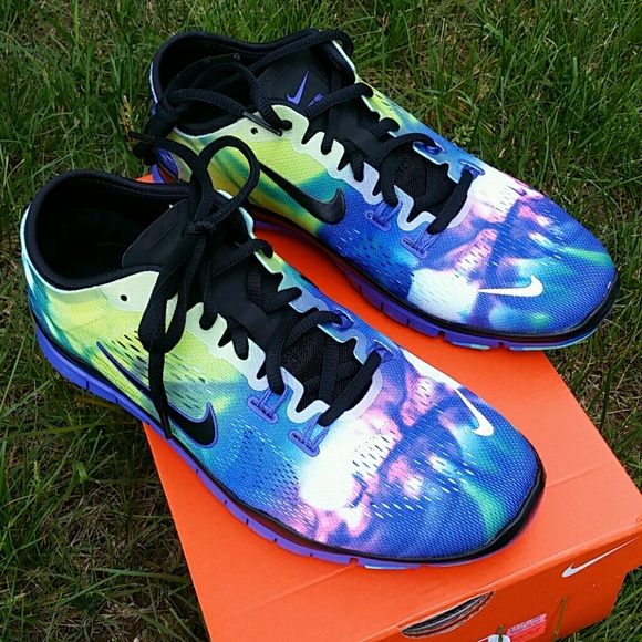 {Nike} Free 5.0 tr fit cosmic sneakers sz 7 - Picture 3 of 4