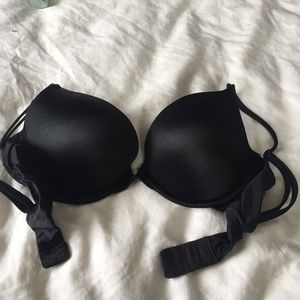 Victoria secret very sexy push up black bra