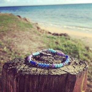 Mermaid Glass 🌸 Beads Bracelet