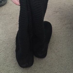 Tall black sweater uggs