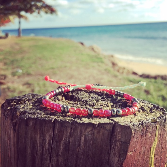 Sunset Glass ☀️ Beads Bracelet