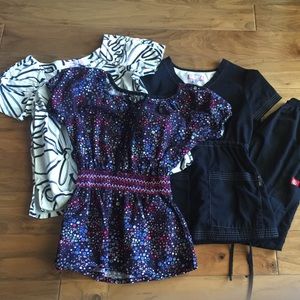 3 Koi Tops and Dickies Scrubs Bundle