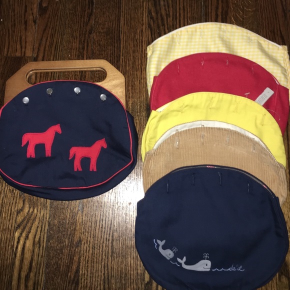 Vintage Bermuda Bag with 5 additional bags