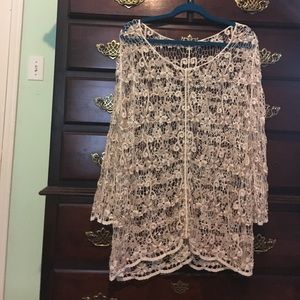 Crocheted blouse