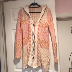 Free People knit cardigan