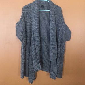 Gray sweater cardigan!