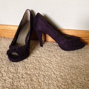 Dark Purple Heels