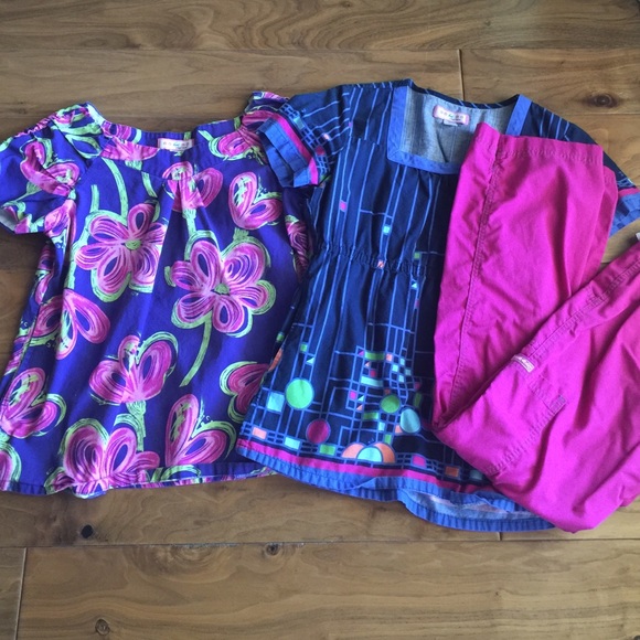 Koi Scrubs Set