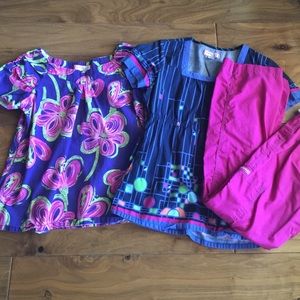 Koi Scrubs Set