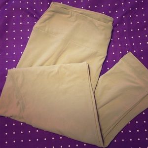 BNWT Khaki TC LuLaRoe leggings