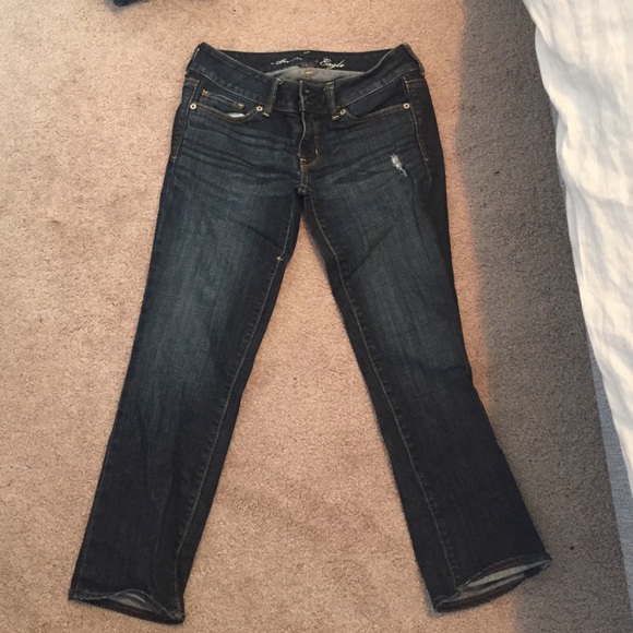 American eagle jean capris