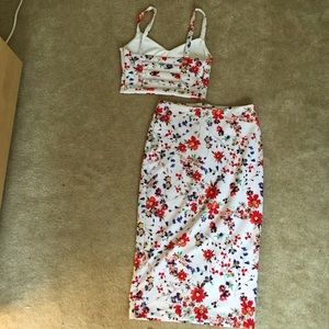 FLORAL SKIRT