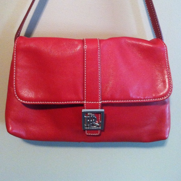 Red Ralph Lauren purse
