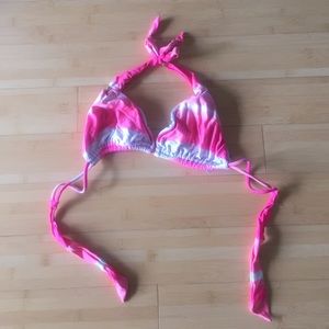 Pink Vix bikini top