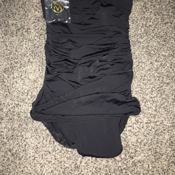 Victoria Secret Black One Piece Swimsuit NWT - Picture 2 of 3