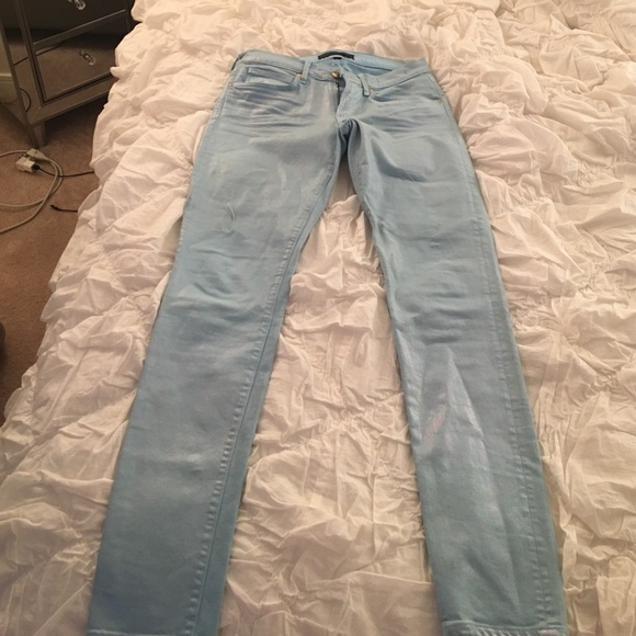 Juicy Couture Light Blue Iridescent jeans