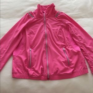 Lululemon lightweight pink jacket