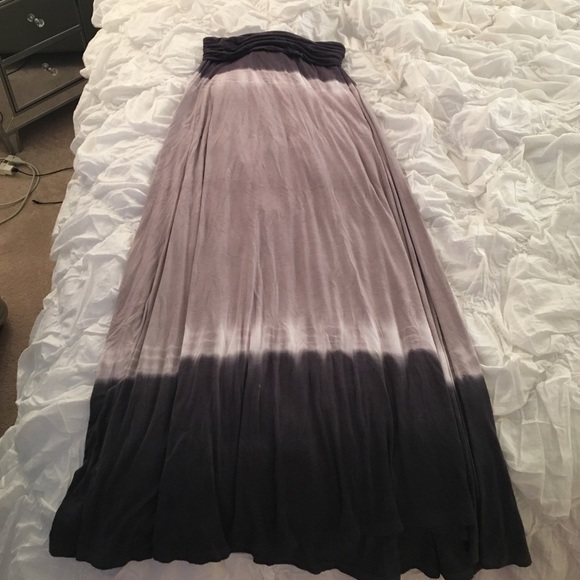 Tie Dye maxi skirt