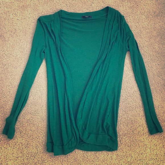 Banana Republic Emerald Green Cardigan (Size S)