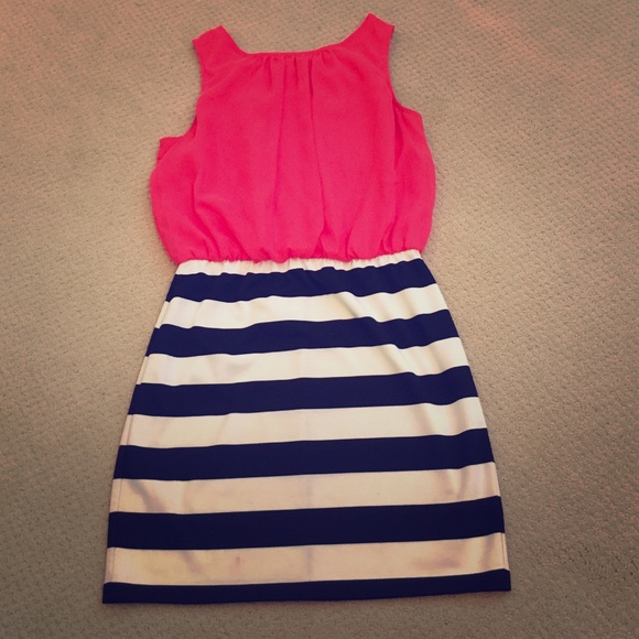 Striped Party Dress