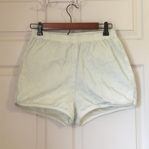 American Apparel Pants - American Apparel high waisted Corduroy Shorts.