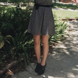 Black and grey high heels. Size 8 1/2.