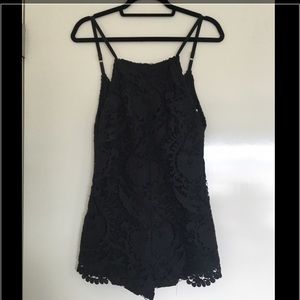 stone cold fox lace romper