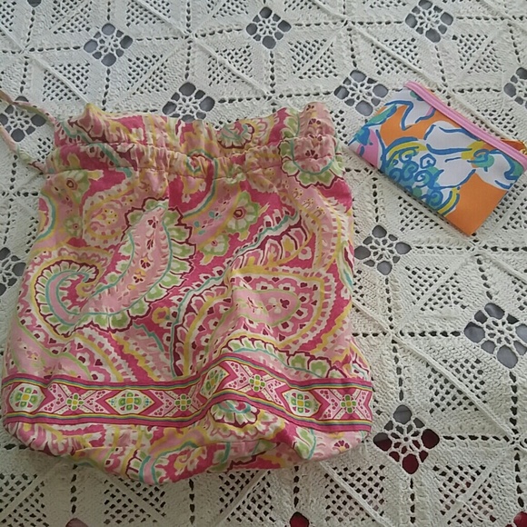 Vera Bradley bag & Lilly Pulitzer coin purse