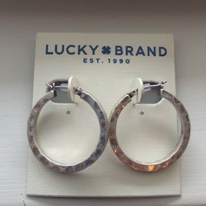 Lucky brand earrings!