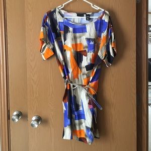 Ny & Co shift dress with matching belt