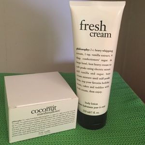 Two philosophy body products