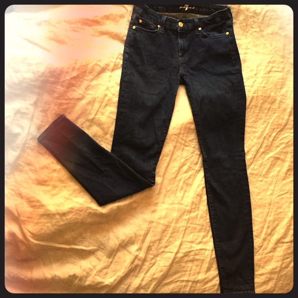 7 for all mankind 'the skinny' ankle jean