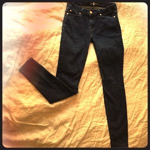 7 for all mankind 'the skinny' ankle jean
