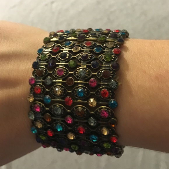 Cute and sparkly multicolor bracelet - Picture 3 of 3