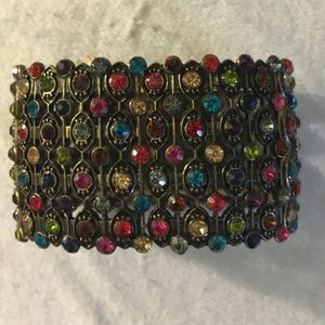 Cute and sparkly multicolor bracelet