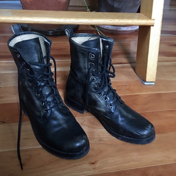 Worn once Frye boots, size7.5, retail for $210
