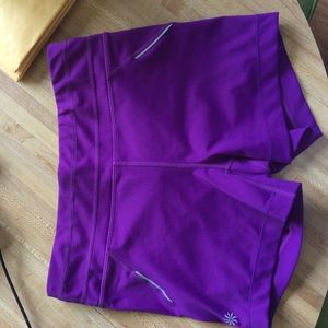 Purple Athleta shorts size m