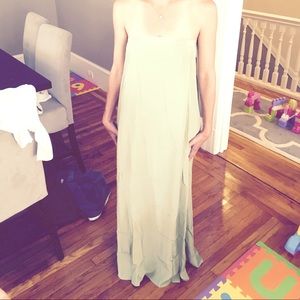 HATCH maternity gown- mint green, size 1