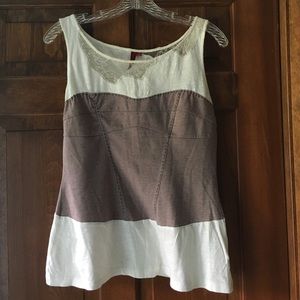 Anthropologie corset tank