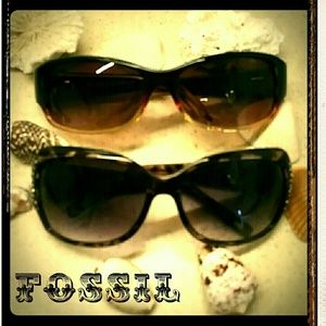 2 pairBundle Genuine Fossil Sunglasses