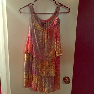 Lined 3 tier dress shirt