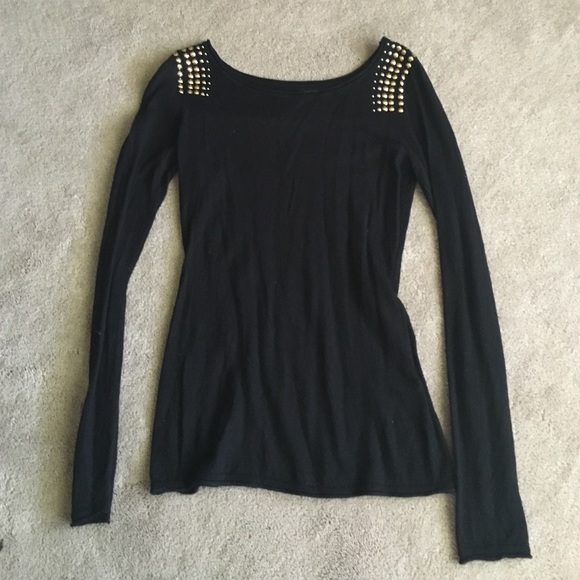 Express black sweater