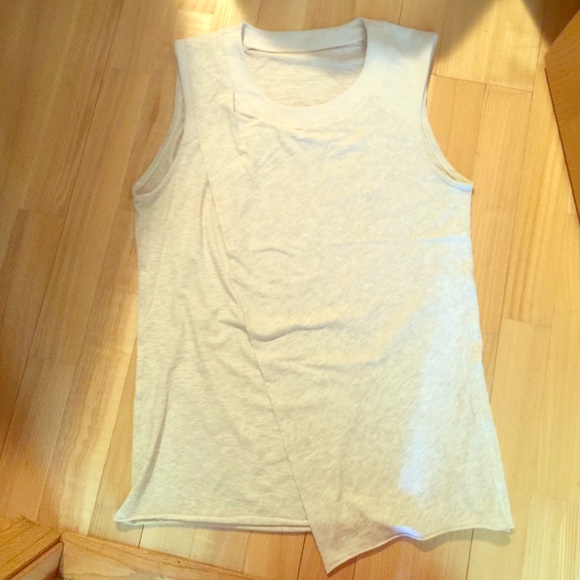 Lululemon Wrap tank in tan