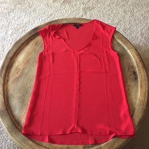 J.Crew red light weight tunic top
